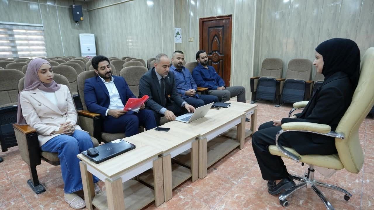 شركة شلمبرجير النفطية العالمية تجري مقابلات مع خريجي كلية هندسة النفط والغاز